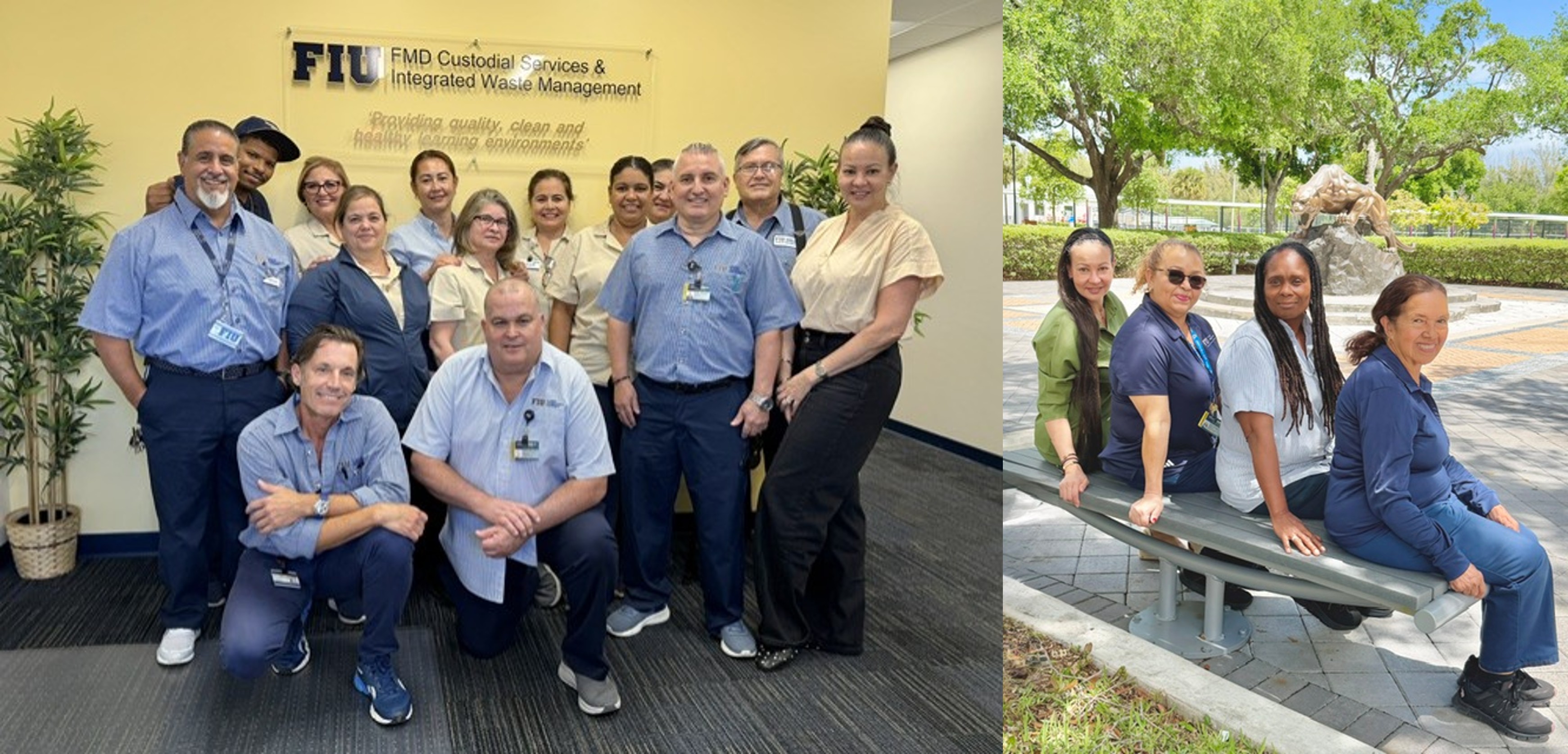 fiu custodial services team